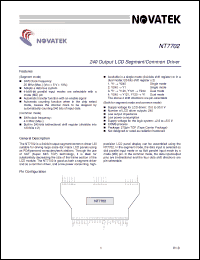 Click here to download NT7702 Datasheet