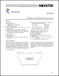 Click here to download NT7703 Datasheet
