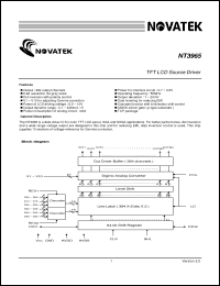 Click here to download NT3965 Datasheet