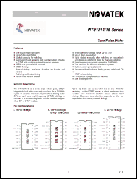 Click here to download NT91214B Datasheet