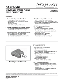 Click here to download NX-SFK-UNI Datasheet