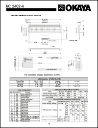 Click here to download RC2402-H Datasheet