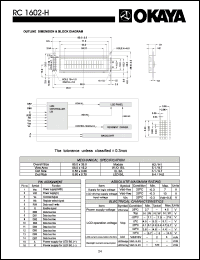 Click here to download RC1602-H Datasheet