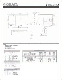 Click here to download RH320240T-5X7 Datasheet