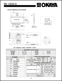 Click here to download RG12032-D Datasheet