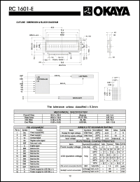 Click here to download RC1601-E Datasheet