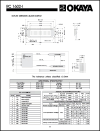Click here to download RC1602-I Datasheet