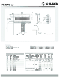 Click here to download RE1602-001 Datasheet