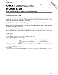 Click here to download ML9261MB Datasheet