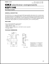 Click here to download KGF1146 Datasheet