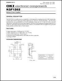 Click here to download KGF1262 Datasheet