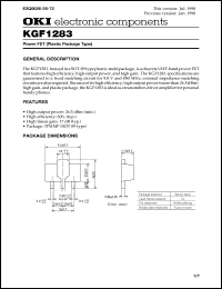 Click here to download KGF1283 Datasheet