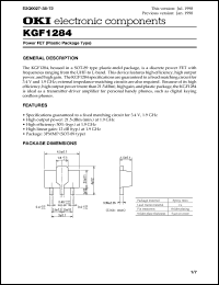 Click here to download KGF1284 Datasheet