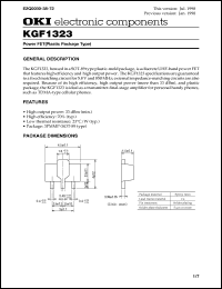 Click here to download KGF1323 Datasheet