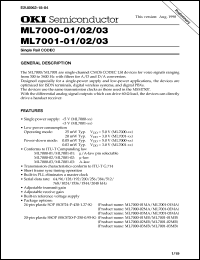 Click here to download ML7000-02MA Datasheet