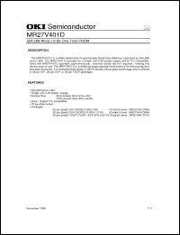 Click here to download MR27V401DMA Datasheet