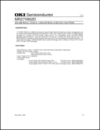 Click here to download MR27V802DMA Datasheet