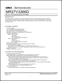 Click here to download MR27V3266D Datasheet