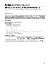 Click here to download MSC2383257 Datasheet