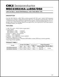 Click here to download MSC23B236 Datasheet