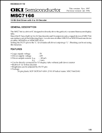 Click here to download MSC7166GS-K Datasheet