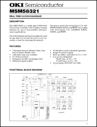 Click here to download MSM58321 Datasheet