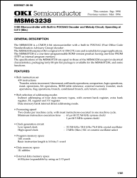 Click here to download MSM63238-xxxTS-K Datasheet