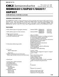 Click here to download MSM66G207VS Datasheet