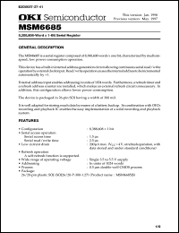 Click here to download MSM6685JS Datasheet