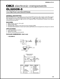 Click here to download OL3200N-5 Datasheet