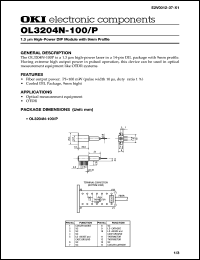Click here to download OL3204N-100 Datasheet