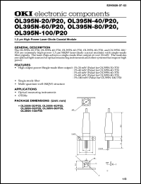 Click here to download OL395N-100/P20 Datasheet