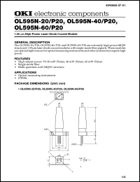 Click here to download OL595N-20/P20 Datasheet