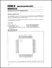 Click here to download MSM5238 Datasheet