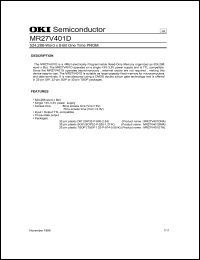 Click here to download MR27V401D Datasheet