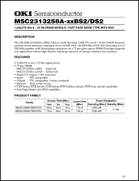Click here to download MSC2313258A-xxBS2 Datasheet