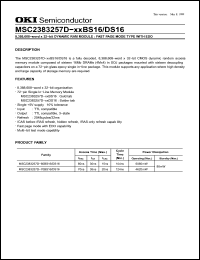 Click here to download MSC2383257D Datasheet