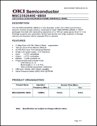 Click here to download MSC23S2640E Datasheet