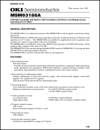 Click here to download MSM63188A Datasheet