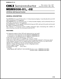 Click here to download MSM9006-01 Datasheet