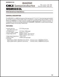 Click here to download MSM9893 Datasheet