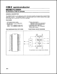 Click here to download MSM27C256H70AS Datasheet