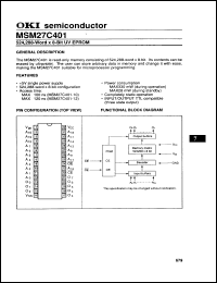 Click here to download MSM27C401-10AS Datasheet