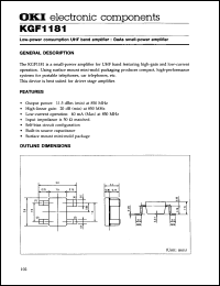 Click here to download KGF1181 Datasheet