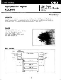 Click here to download KGL4101 Datasheet