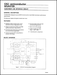 Click here to download MSA4709SS Datasheet