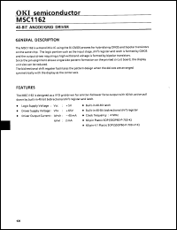 Click here to download MSC1162GS Datasheet