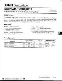 Click here to download MSC23441-80DS10 Datasheet