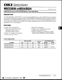 Click here to download MSC23836-70DS24 Datasheet