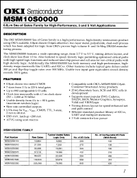 Click here to download MSM10S0300DIE Datasheet